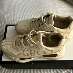 Worn Gucci sneakers